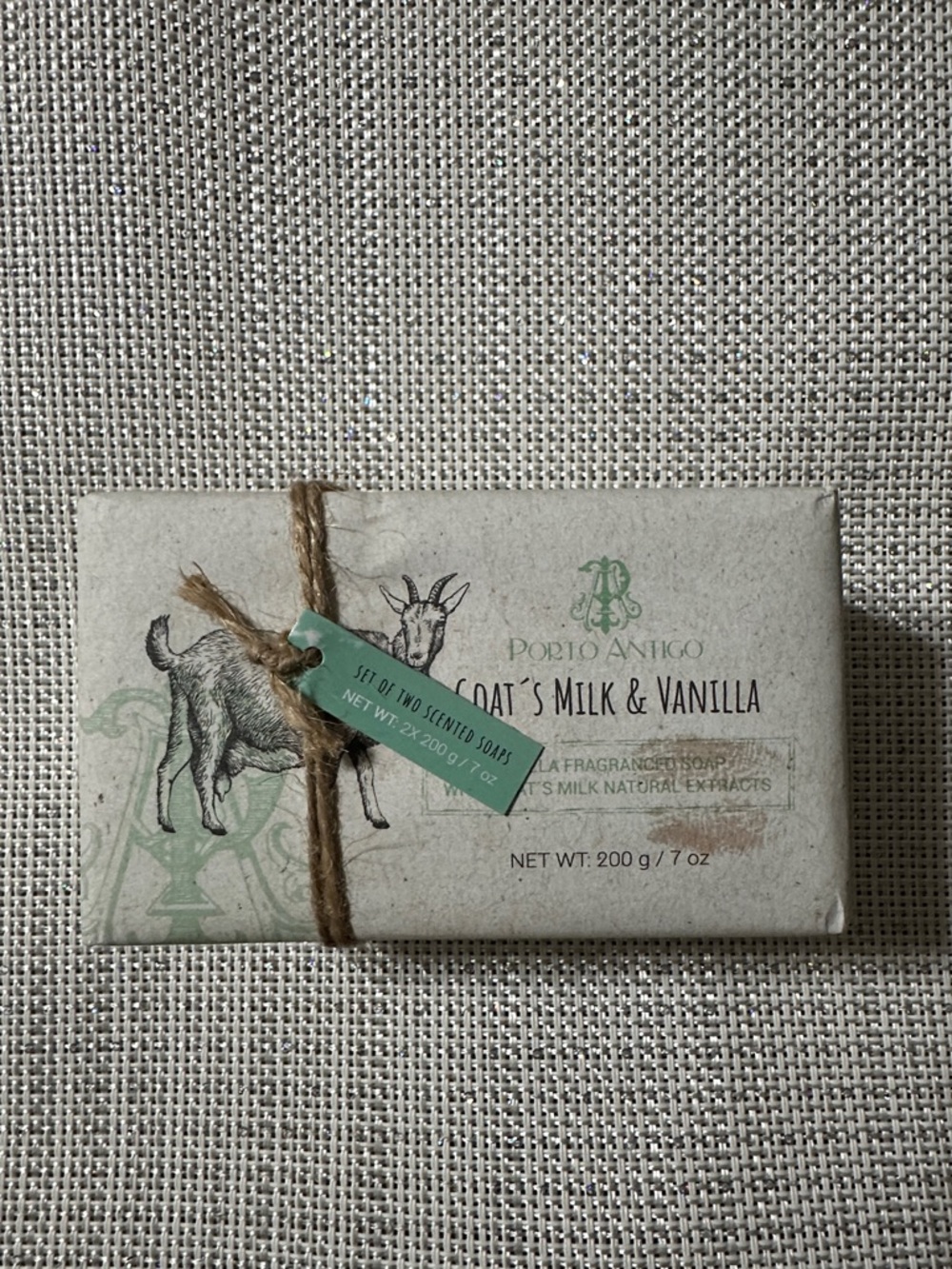 Set of two Goat’s Milk Vanilla Soap Bars